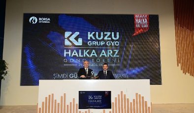 Borsa İstanbul’da Gong Kuzugrup Gayrimenkul Yatırım Ortaklığı için çaldı