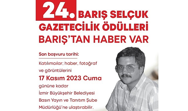 24. Barış Selçuk Gazetecilik Ödülleri’ne başvurular başladı