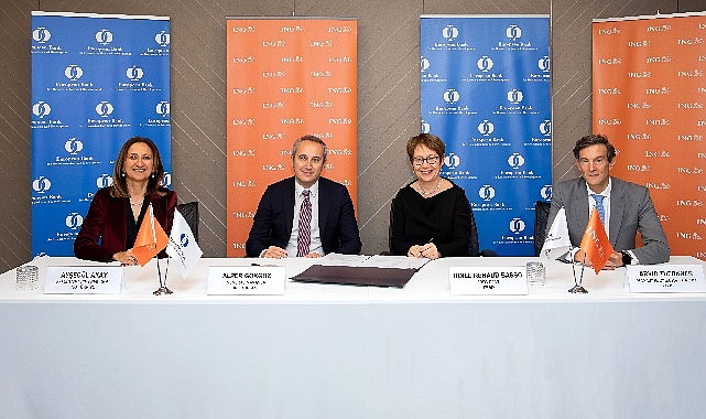 ING Türkiye ve ING Leasing’den EBRD ile 100 milyon euro ve 5 milyon ABD doları kredi anlaşması