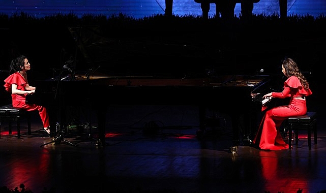 ‘Piyanonun kraliçeleri’  Antalya’da sahne aldı