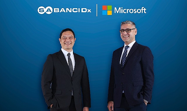 SabancıDx ve Microsoft, Türkiye’de Yapay Zeka Destekli Hibrit Bulut Çözüm Merkezi kuruyor