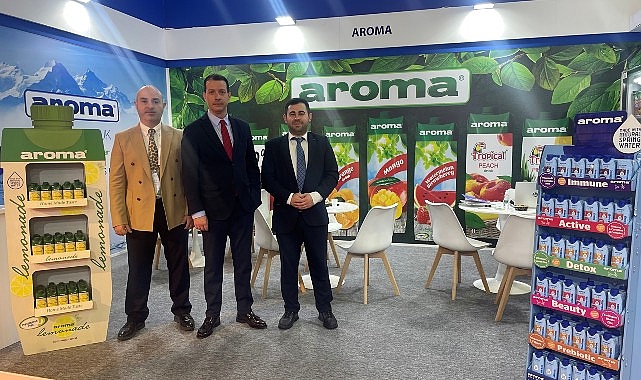 Aroma, Dubai Gulfood’da ürünlerini sektörle buluşturdu.