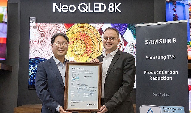 Samsung’un 2024 Model Neo QLED, OLED ve Lifestyle TV’leri, TÜV Rheinland’dan “Düşük Karbon” Sertifikası Aldı