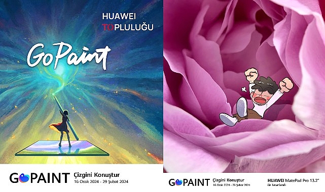 Yaratıcılığınıza İlham Verin: HUAWEI GoPaint Çizim Yarışması Başladı