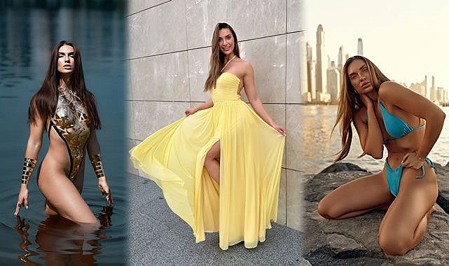 Çok yönlü Ukraynalı model Valeria kariyerine Türkiye’de devam edecek