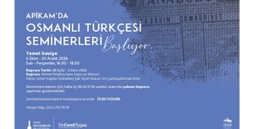 APİKAM'da Temel Seviye Osmanlı Türkçesi Seminerleri başlıyor