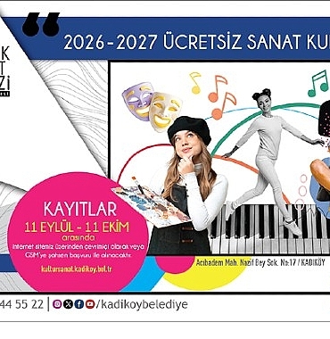 Gençlik Sanat Merkezi'nde Yeni Dönem Başlıyor
