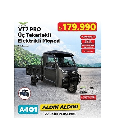 A101’den Moped Satışları