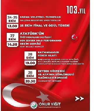 Balçova’da Cumhuriyet Coşkusu Sokaklara Taşacak!
