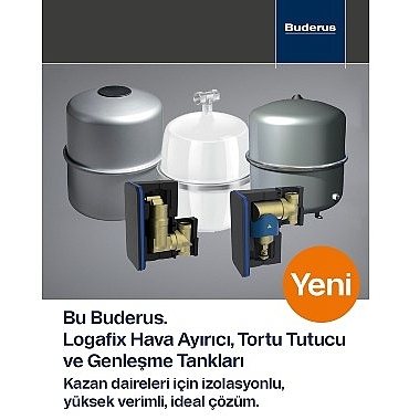 Buderus Isıtma Sistemleri Ürün Gamını Yeni Isıtma Yan Ekipmanları ile Genişletiyor