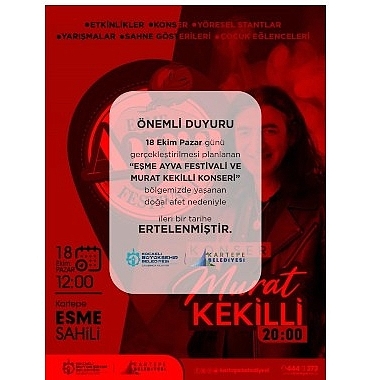 Kartepe Ayva Festivali Ertelendi