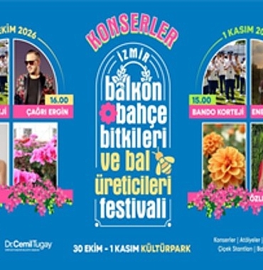 Kültürpark’ta çiçek ve bal festivali başlıyor
