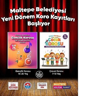 Maltepe Belediyesi’nin Çocuk ve Gençlik Korosu yeni seslerini arıyor